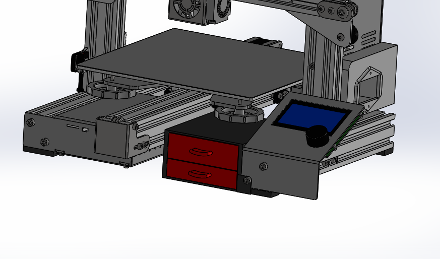 STL file Storage drawers Ender 3・Template to download and 3D print・Cults